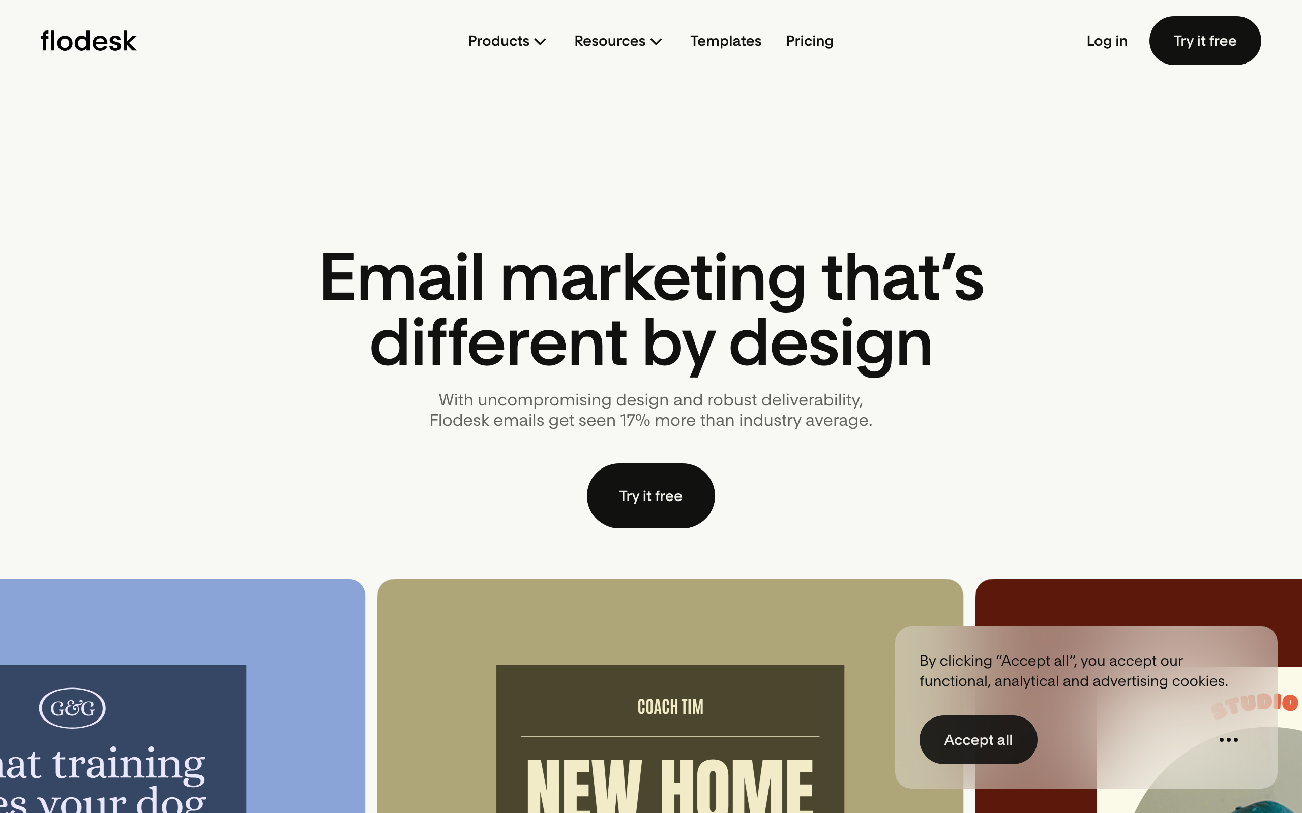 Flodesk screenshot