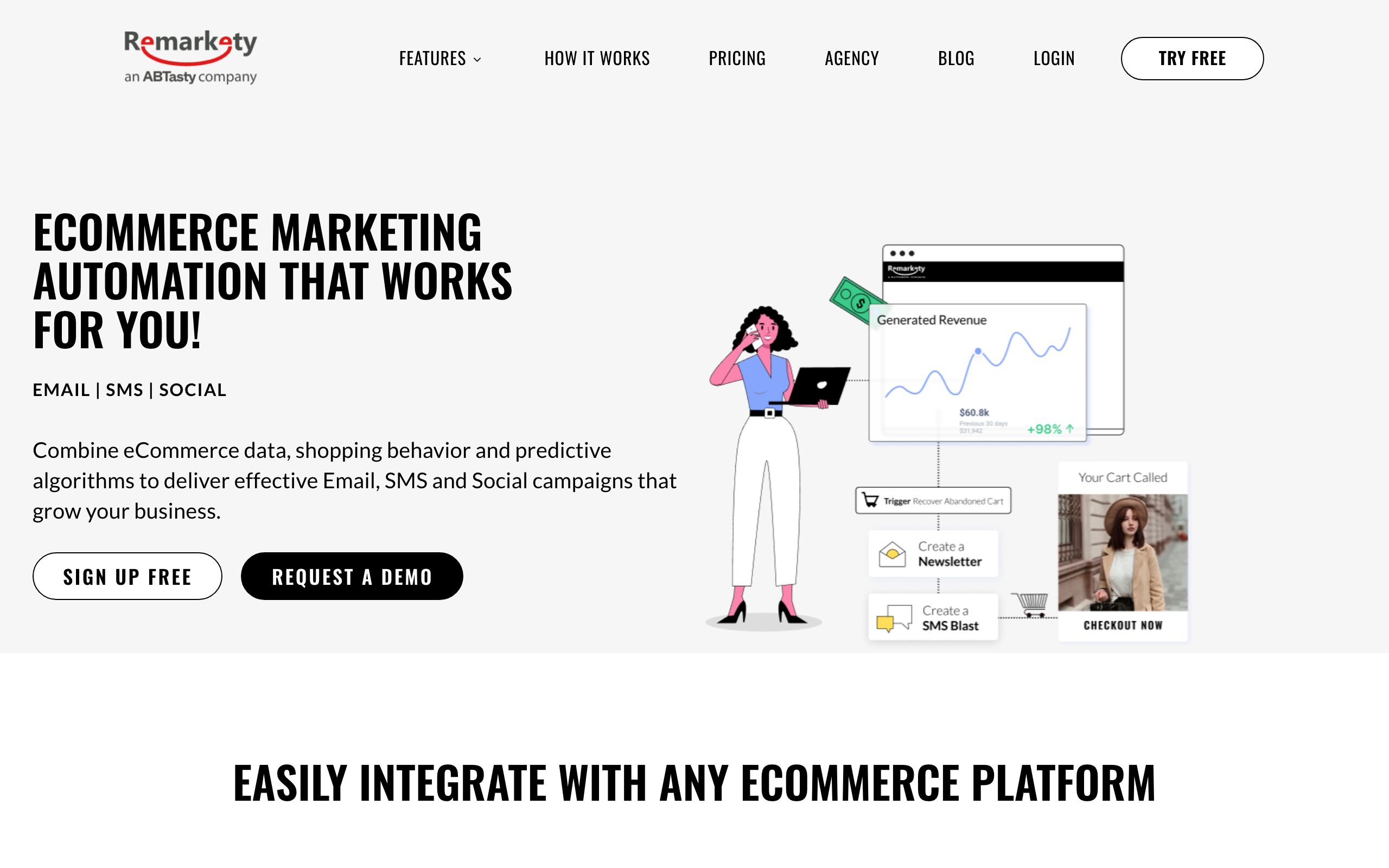 Remarkety screenshot
